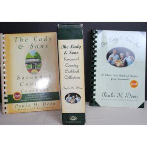 Paula Deen Cookbooks Boxed Set Lady & Sons & Lady & Sons, Too Savannah Country